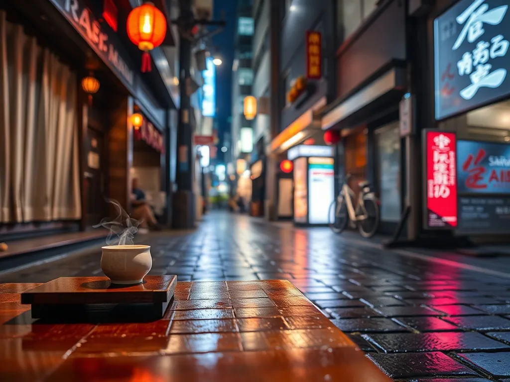 Które części Tokio są lepsze nocą?